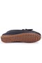 Dza07-1329102 Black Daily Orthopedic Flat Sole Sports Leather Women's Ballerinas - 4