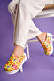 Patterned Leather Sabo Slippers Orthopedic Hospital Doctor Nurse Chef Slippers - 3