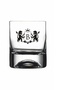 Boxed Lion Logo Whiskey Glass with Letter B - 2