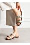 Unser Cream Buckle Women's Slippers - 4
