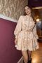 Stylish Linen Dress with Belt Detail - 2