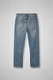 Men's Boyfriend Washed Jean Trousers Blue - 2