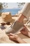 Genuine Leather Perforated Detailed Zippered Casual Shoes