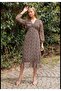 Women's Premium Summer Comfortable Cut Detailed Dress - 3