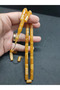 Uğur Şener Masterpiece 0.6 Transparent Delim Double Layer Polished Arrow-Like Clamping Amber - 5