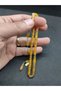 Mehmet Mercan Masterpiece, Ankle-Length Arrow-Like Cutting and Crimping Amber - 3
