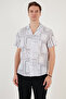 Cotton Regular Fit Short Sleeve Shirt Men's SHIRT CF24S117514 - 3