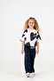 4-5-6-7-8 Years Old Girls' Heart Printed Set - 4