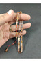 Mehmet Mercan Masterpiece, Ankle-Length Arrow-Like Cutting, Fire-Red Amber - 3