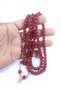 Zeyn Usta's Work Fire-Red Amber Prayer Rosary - 4