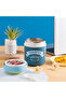 Stainless Steel Leak-Proof Storage Container with Spoon Nutrition Container 780 ml Blue - 5