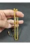 Mehmet Mercan Masterpiece, Ankle-Length Arrow-Like Cutting Cube Amber - 2