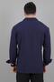 Long Sleeve Linen Shirt Bld 7040_40368 - 5