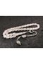 German Silver Tasseled Moonlight Color Synthetic Opal
