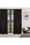Pilless Single Wing Black Color Background Curtain, Background Curtain with Bird Cord Decoration - 5