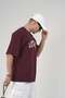 Vintage Lettered Crew Neck Oversize Men's T-Shirt - 3