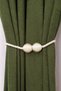 Battery-Free Single-Wing Green Color Island Background Curtain, Background Curtain with Bird Wings as a Gift - 3