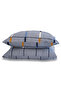 Single Patterned Pufidik Wellsoft Sleep Set & Quilt + 2 Pillowcases + Fitted Sheet - 7