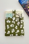 Fabric Book Cover with Pockets - 2