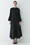 Ruffled Sleeve Stone Skirt Set - 5