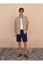 Linen Basic Beige Shirt