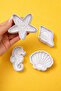 Sea Themed Cookie Mold Set 3D Printing |   Multi-Purpose Sugar Paste & Cookie Mold - 2