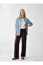 Nevavm Oversize Women's Jean Shirt with a Difference - 2