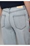 Regular Fit Women's Light Indigo Denim Jean Trousers - 6