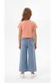 Butterfly Detailed Girls' T-Shirt and Pants Set - 4