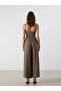 Trendlucky Women's V-Neck Strappy Drawstring Jumpsuit with a Difference - 4