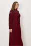 Stone and Sequin Embellished Crepe Dress 45552 - 2
