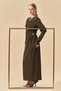 Saten Crepe Dress 46325