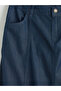 Texx Store Quality A-Line Jean Skirt with Elastic Waist - 7