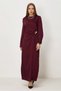 Saten Crepe Dress 46325 - 3