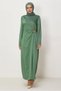 Saten Crepe Dress 46325