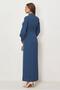 Stone and Sequin Embellished Crepe Dress 45552 - 4
