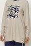 Floral Detail Track Suit 46389 - 4