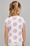 Printed T-Shirt with Crew Neck and Short Sleeves - 6