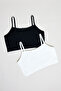 2 Pack Solid Bralettes