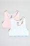 2 Pack Solid Bralettes