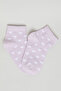 3 Pack Patterned Ankle Socks - 2