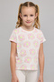 Printed T-Shirt with Crew Neck and Short Sleeves