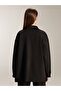 Lcw Modest Black Oversize Women's Shirt Jacket - 8