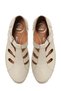 105774.Z Beige Women's Flat Shoes - 4