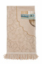 Al-Aqsa Mosque Patterned Chenille Prayer Rug - Cream - 4