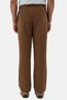 Brown Baggy Fit Lycra Classic Fabric Trousers 2396-07 - 4