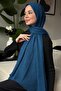 Muslin Shawl - Dark Blue - 2