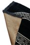 10-Piece Mihraplı Velvet Prayer Rug Set - for Distribution, Mevlüt, Hajj Umrah Gift - Black - 4