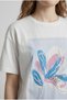 Women's T-Shirt 180223 Ecru-Blue - 3