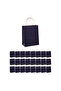 24-Pieces Kraft Paper Gift Bag Set 21x15x8cm